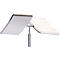 Lampadaire LED RUBEN, acier, couleur de lumière blanc chaud, 11+4W, tête de projecteur à intensité variable, bras de lecture réglable