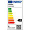 Lampadaire LED RUBEN, acier, couleur de lumière blanc chaud, 11+4W, tête de projecteur à intensité variable, bras de lecture réglable