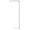 Lampadaire LED Waldmann LAVIGO, 112 W, 15250 lm, 4000 K, intensité lumineuse variable, bouton-poussoir multifonction, détecteur de mouvement &amp; de lumière du jour, lumière directe/indirecte, argenté
