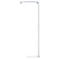 Lampadaire LED Waldmann LAVIGO, 112 W, 15250 lm, 4000 K, intensité lumineuse variable, bouton-poussoir multifonction, détecteur de mouvement &amp; de lumière du jour, lumière directe/indirecte, blanc