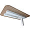 Lampadaire UNILUX NEXUS LED, technique de détection, 4000 K, 40000 heures, pour jusqu'à 2 postes de travail, socle, blanc 