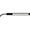 Lampe à pince LED MAULpirro, puissance 7 W, gradateur à 4 niveaux, 390 lm, pivotante, largeur de pince 45 mm, noire