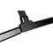 Lampe de bureau DOTLUX LED TWIN, 20W, COLORselect 3000 - 6500K, intensité lumineuse variable, angle de rayonnement de 120°, L 800 x l 33 x H 680 mm, noir
