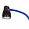 Lampe de bureau LED Bauer &amp; Böcker Satelite, 4,5 W, 490 lm, 3000 K, intensité lumineuse variable, inclinable, L 750 mm, aluminium, noir-bleu