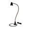 Lampe de bureau LED Bauer &amp; Böcker Satelite, 4,5 W, 490 lm, 3000 K, intensité lumineuse variable, inclinable, L 750 mm, aluminium, noir-gris