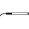 Lampe de bureau LED MAULpirro, puissance 7 W, variateur à 4 niveaux, 390 lm, orientable, noir