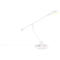Lampe de bureau LED Trio Manduro, 6 W, 560 lm, 2700-6500 K, intensité lumineuse variable, réglable en hauteur, inclinable, L 580 x H 640 mm, métal et acrylique, blanc