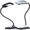 Lampe de bureau LED Twist, 300 lumens, bras flexible, durée de vie 30 000 heures, noir