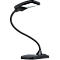 Lampe de bureau LED Twist, 300 lumens, bras flexible, durée de vie 30 000 heures, noir