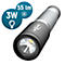 Lampe de poche LED Ansmann Daily Use 50B, incl. 1× Micro AAA, 55 lm, 16,5 h, jusqu'à 36 m, L 85 x Ø 18 mm, boîtier en aluminium, noir-gris