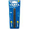Lampe de poche LED Varta Aluminium Light F10 Pro, 150 lumens, portée de 45 m, jusqu'à 25 h, 2 piles AAA incluses, ⌀ 20 x H 133 mm, noir