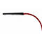 Lampe de table à LED Bauer &amp; Böcker Comet, 10 W, 960 lm, 2700-5500 K, à intensité variable, inclinable, commande gestuelle, L 750 mm, aluminium, noir-rouge