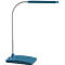 Lampe de table LED Maulpearly MAULpearly couleur, gradateur tactile triple, orientable + inclinable, 320 lm, bleu atlantique