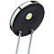 Lampe de table LED Maulpuck, 6500 Kelvin, extensible, blanc lumière du jour, noir