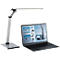 Lampe de table LED Slim, argent-espace