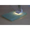 Lampe de table LED UNILUX Popy, 5 W, 500 lm, 3000-6000 K, 3 intensités lumineuses, intensité lumineuse variable, pliable, argent-blanc