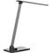 Lampe de table LED UNILUX Popy, 5 W, 500 lm, 3000-6000 K, 3 intensités lumineuses, intensité lumineuse variable, pliable, noir