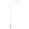 Lampe de table LED UNILUX Strata, 12,7 W, 2046 lm, 3000-6500 K, intensité lumineuse variable &amp; orientable, blanc