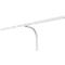 Lampe de table LED UNILUX Strata, 12,7 W, 2046 lm, 3000-6500 K, intensité lumineuse variable &amp; orientable, blanc