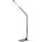 Lampe de table LED WASP, 5 fois gradable, 900 lumens, 2700-5000 Kelvin, prise de charge USB, aluminium brossé