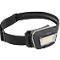 Lampe frontale à LED Ansmann HD280RS, 280 lumens, portée 21 m, 110 g, IP65, commande gestuelle, bandeau flexible, L 78,4 × l 47,4 × H 45,9 mm, noir