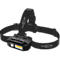 Lampe frontale LED Ansmann HD800RS, 800 lumens, portée 80 m, jusqu'à 10 h, commande gestuelle, bandeau flexible, L 82 × P 41,5 × H 52 mm, noir