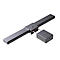 Lampe LED à pince UNILUX Travelight, pour notebooks &amp; écrans de bureau, puissance 4,5 W, 350 lm, 2900-5300 K, intensité lumineuse variable, connexion USB, largeur de pince 5-30 mm, noir