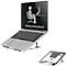 Laptop Ständer Neomounts by NewStar NSLS085BLACK, für Laptops 10-17″ & bis 5 kg, 6-stufig manuell höhenverstellbar, zusammenklappbar, schwarz