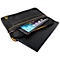 Laptophoes Exacompta Exactive®, voor 1 laptop of tablet tot 13,3″, 1 vak met rits, waterdichte polyester stof, zwart