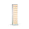 Laptopschrank mit Ladefunktion, 10 Abteile mit Zylinderschloss, Stahlblech lichtgrau RAL 7035/h.elfenbein RAL 1015
