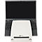 Laptopständer BakkerElkhuizen Ergo-Q 330 Circular, ergonomisch, für 1 Laptop/Tablet 13,3-17', Dokumentenhalter, zusammenklappbar, höhenverstellbar