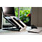 Laptopständer BakkerElkhuizen Ergo-Q 330 Circular, ergonomisch, für 1 Laptop/Tablet 13,3-17', Dokumentenhalter, zusammenklappbar, höhenverstellbar