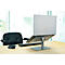 Laptopständer Kensington K50424WW, bis 16”, höhenverstell- und neigbar, mit Stauraum, B 280 x T 229 x H 210 mm, Aluminium und Stahl, silber