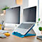 Laptopständer Leitz Ergo Cosy, für Laptops von 13' bis 17', höhenverstellbar, faltbar, B 312 x T 247 x H 50 mm, blau