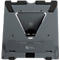 Laptopstandaard Bakker Elkhuizen Ergo-Q 160, voor laptops &amp; tablets tot 17', ergonomisch, B 215 x D 266 x H 7,5 mm, aluminium, donkergrijs mat