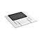 Laptopstandaard Fellowes Hylyft™, voor laptops tot 18″ &amp; tot 4 kg, 6-staps handmatige hoogteverstelling, inklapbaar, ergonomisch, aluminium, zilver.