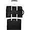 Laptoptas Exacompta Dual Exacitve, voor laptops tot 15,6', documenten tot DIN A4, B 320 x D 110 x H 490 mm, polyester, zwart