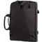 Laptoptas LIGHTPAK®, 3-in-1, voor 1 notebook tot 15,6'', hoofdvak &amp; vak met rits, afneembare schouderriem, gerecycled PET, zwart