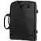 Laptoptasche LIGHTPAK®, 3-in-1, für 1 Notebook bis 15,6´´, Hauptfach & Reissverschlussfach, abnehmbarer Schultertrageriemen, Recycling-PET, schwarz