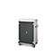 Laptopwagen mit Ladefunktion, 2-Punkt-Verriegelung, Feststellbremse, 20 Fächer, B 920 x T 500 x H 1250, anthrazit
