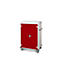 Laptopwagen mit Ladefunktion, 2-Punkt-Verriegelung, Feststellbremse, 20 Fächer, B 920 x T 500 x H 1250, weinrot