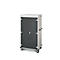 Laptopwagen mit Ladefunktion, 2-Punkt-Verriegelung, Feststellbremse, 26 Fächer, B 920 x T 500 x H 1540, anthrazit