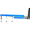 Lastarm voor heftruck, 1600-1,0, blauw RAL 5012