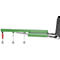 Lastarm voor heftruck, 1600-5,0, groen RAL 6011