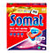 Lavavajillas Somat All in 1 Extra, con fórmula express power y ácido cítrico, sin fosfatos, azul-rojo, 54 pastillas en caja