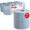 Lavette L-10 EXTRA WYPALL* + distribution centrale RCS, en matériau Airflex, 2400 feuilles, 1 épaisseur, bleu