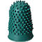 Green massage thimble with studs.