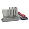 Leckage Notfallset universell grau, 50 l Aufnahme, 46 Teile, in Transportbox