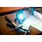 LED-Arbeitsleuchte Ansmann FL2000R, 2 Leuchtstufen, 2000 Lumen, IP64, Akku, Aufstellbügel/Tragegriff, B 145 × T 40 x H 145 mm