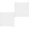LED-Deckenleuchte FRAMELESS, weiß, Lichtfarbe einstellb., Fernsteuerung, 25-45W, Rechteck, B 1000 x T 250